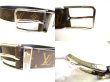 Photo8: LOUIS VUITTON Monogram Leather Pont Neuf 35MM Belt #9370