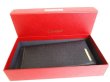 Photo12: Cartier Santos de Cartier Black Leather Bifold Long Wallet #9397