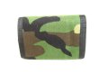 Photo2: Saint Laurent Paris YSL Camouflage Cotton Trifold Wallet Compact Wallet #9399