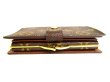 Photo6: LOUIS VUITTON Monogram Brown Leather Bifold Wallet Viennois #9401