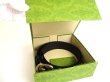 Photo12: GUCCI Interlocking G Buckle GG Black Leather Belt Size M #9410