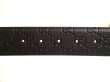 Photo4: GUCCI Interlocking G Buckle GG Black Leather Belt Size M #9410