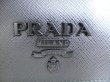 Photo10: PRADA Saffiano Black Leather Bifold Wallet Compact Wallet #9412