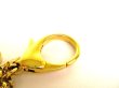 Photo6: LOUIS VUITTON Gold Bag Charm Key Holder Sac Fleures du monogram #9416