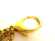 Photo7: LOUIS VUITTON Gold Bag Charm Key Holder Sac Fleures du monogram #9416