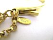 Photo8: LOUIS VUITTON Gold Bag Charm Key Holder Sac Fleures du monogram #9416