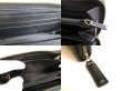 Photo9: GUCCI Black Leather Bee and Star Motif Round Zip Long Wallet #9427