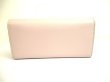 Photo2: Salvatore Ferragamo Vala Light Beige Leather Bifold Long Flap Wallet #9432