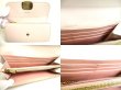 Photo8: Salvatore Ferragamo Vala Light Beige Leather Bifold Long Flap Wallet #9432