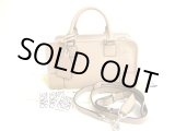 Photo: LOEWE Sand Beige Calf Leather Hand Bag Purse W/Strap Amazona 28 #9434