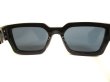 Photo6: LOUIS VUITTON Black LV Match Sunglasses Eye Wear #9444