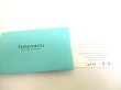 Photo11: Tiffany & Co. Blue White Leather Business Card Holder #9446