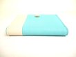 Photo6: Tiffany & Co. Blue White Leather Business Card Holder #9446