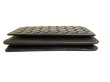 Photo5: BOTTEGA VENETA Intrecciato Black Leather Business Card Holder #9447