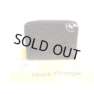 Photo: LOUIS VUITTON Vernis Amarante Patent Leather Zippey Coin Purse #9463