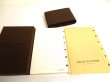 Photo12: LOUIS VUITTON Taiga Dark Brown Leather Small Ring Agenda Cover #9467