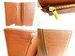 Photo8: LOUIS VUITTON Monogram Brown Leather Bifold Flap Long Wallet Columbus #9471