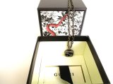 Photo: GUCCI Sterling Silver Interlocking G Pendant Necklace #9472