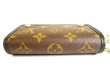 Photo6: LOUIS VUITTON Monogram Makassar Brown Leather Tri-fold Chain Compact Wallet #9475