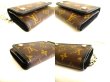 Photo7: LOUIS VUITTON Monogram Makassar Brown Leather Tri-fold Chain Compact Wallet #9475