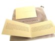 Photo12: BOTTEGA VENETA Butterfly Motif Brown Leather Business Card Holder #9476