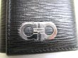 Photo11: Salvatore Ferragamo Gancini Black Leather Silver H/W 6Pics Key Case #9479