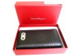 Photo12: Salvatore Ferragamo Gancini Black Leather Silver H/W 6Pics Key Case #9479