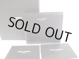 Photo: Saint Laurent Paris Yves Saint Laurent YSL Black Leather Bifold Wallet #9485