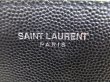 Photo10: Saint Laurent Paris Yves Saint Laurent YSL Black Leather Bifold Wallet #9485