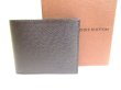 Photo1: LOUIS VUITTON Taiga Ardoise Black Leather Bifold Wallet #9492