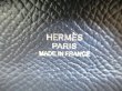 Photo10: HERMES Navy Blue Veau Epson Leather Coin Purse Bastia #9493