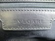 Photo10: BVLGARI PVC Gray Coating Canvas Leather Crossbody Bag Messenger Bag #9495