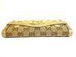 Photo5: GUCCI GG Brown Canvas Beige Leather Soho Long Wallet #9499