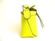 Photo3: LOEWE Lemon Calf Leather Hand Bag Purse Mini Puzzle bag w/Strap #9504