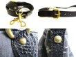 Photo9: LOUIS VUITTON Monogram Black Denim Hand Bag w/Strap Neo Cabby GM #9505