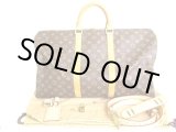 Photo: LOUIS VUITTON Monogram Boston Bag Duffle Bag Keepall Bandouliere 50 #9506