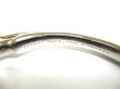 Photo10: HERMES Horse Motif Palladium plated Metal Bracelet Bangle #9507