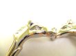 Photo11: HERMES Horse Motif Palladium plated Metal Bracelet Bangle #9507