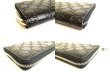 Photo7: GUCCI Guccissima Black Leather Round Zip Long Wallet #9512