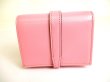 Photo2: GUCCI Pink Leather Gold H/W Jackie 1961 Card Case Wallet Bifold Wallet Compact Wallet #9514