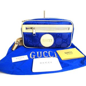 Photo: GUCCI Off The Grid belt bag Blue Nylon GG Waist Packs Belt Bag #9515