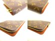 Photo7: LOUIS VUITTON Monogram Leather Zip Around Wallet Porto Monnaie Zip #9526