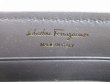 Photo10: Salvatore Ferragamo Gancini Chain Motif White Leather Round Zip Wallet #9527