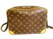 Photo2: LOUIS VUITTON Monogram Leather Brown Crossbody Bag Purse Nile #9530