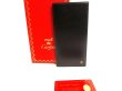 Photo1: Cartier Pasha de Cartier Black Leather Bill Wallet Check Wallet #9533