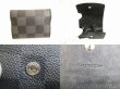 Photo10: LOUIS VUITTON Black Monogram Eclipse Calf Leather & Brass Cufflinks #9535