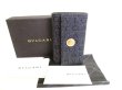 Photo1: BVLGARI Black Denim Leather Logo Mania 6 Pics Key Cases #9542