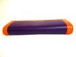 Photo6: Salvatore Ferragamo Purple and Orange Leather Bifold Long Flap Wallet #9549