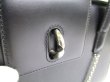 Photo11: Cartier Panthere de Cartier Black Leather Hand Bag Purse #9551