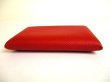 Photo6: HERMES Red Veau Epson Leather Card Case Card Holder Calvi #9559